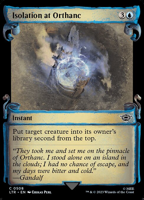 Isolation at Orthanc - Silver Foil