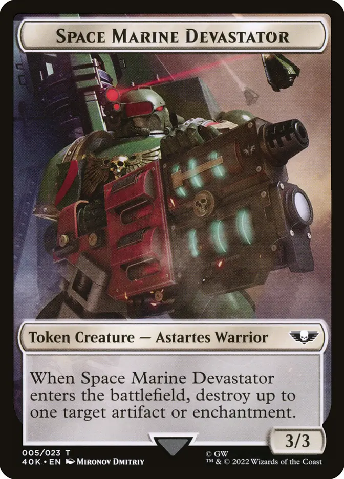 Space Marine Devastator (40K)