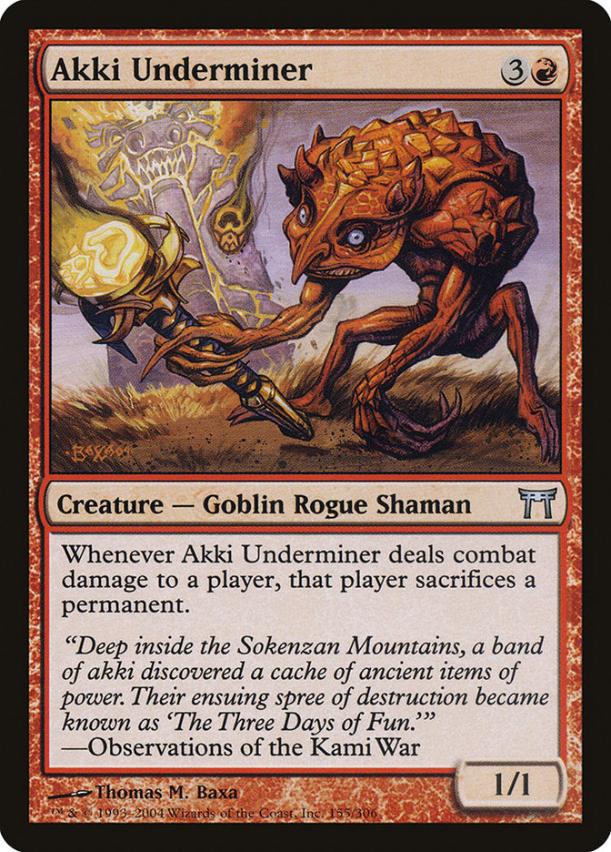 Akki Underminer - Foil