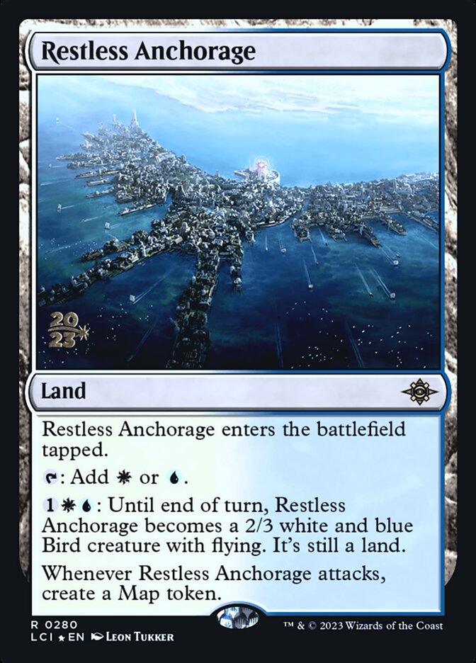 Restless Anchorage - Foil - Prerelease Promo