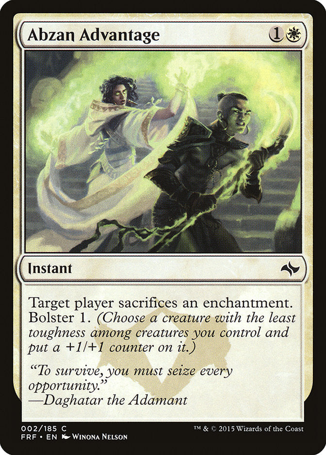 Abzan Advantage - Foil