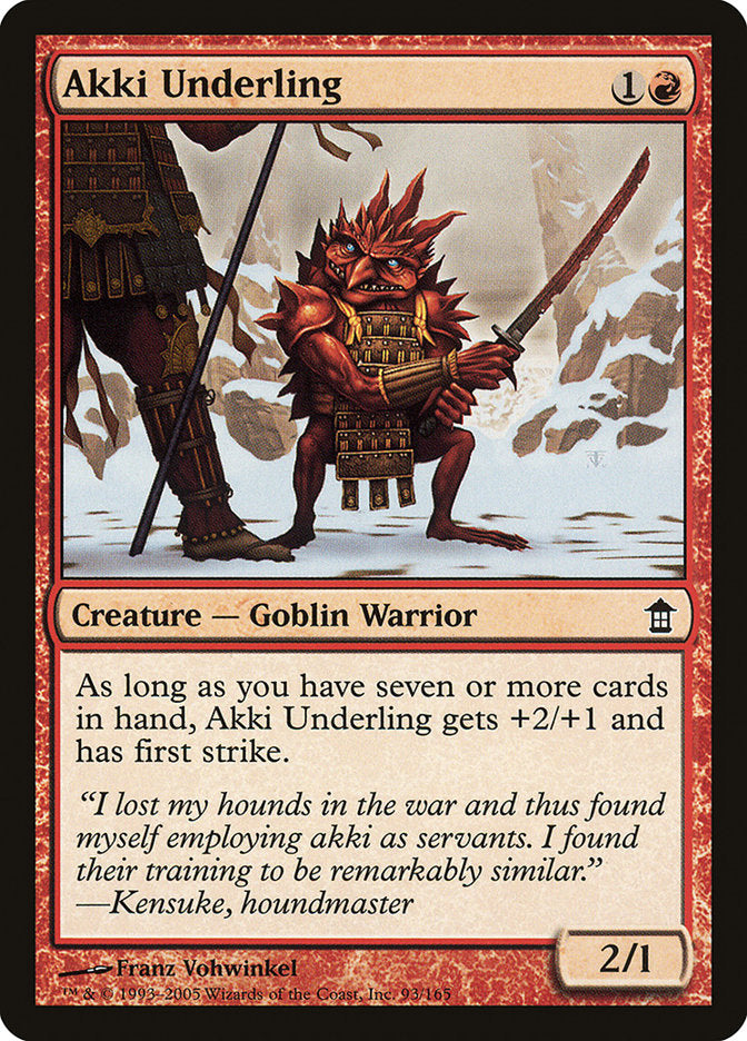 Akki Underling - Foil