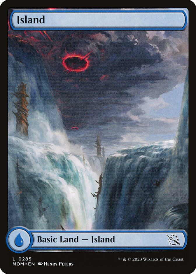 Island (285) - Full Art - Foil