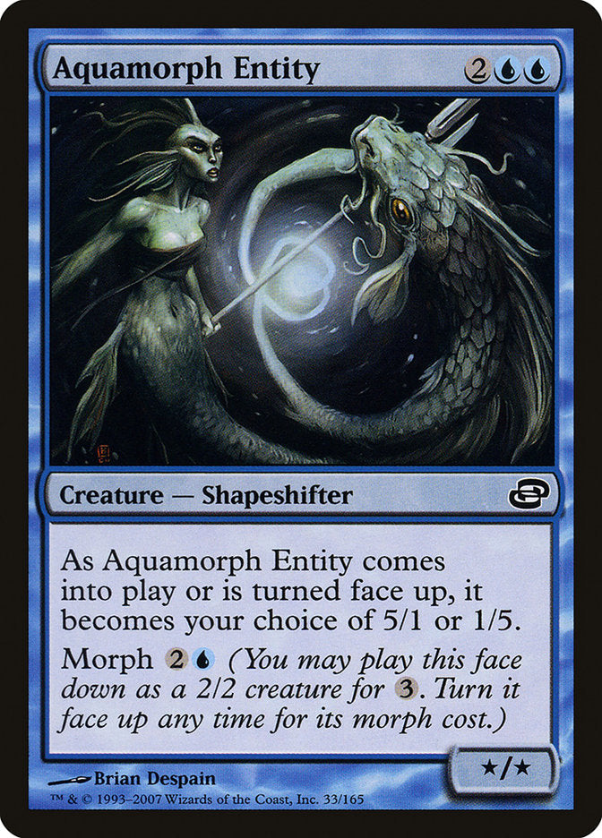 Aquamorph Entity - Foil