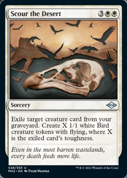 Scour the Desert - Foil