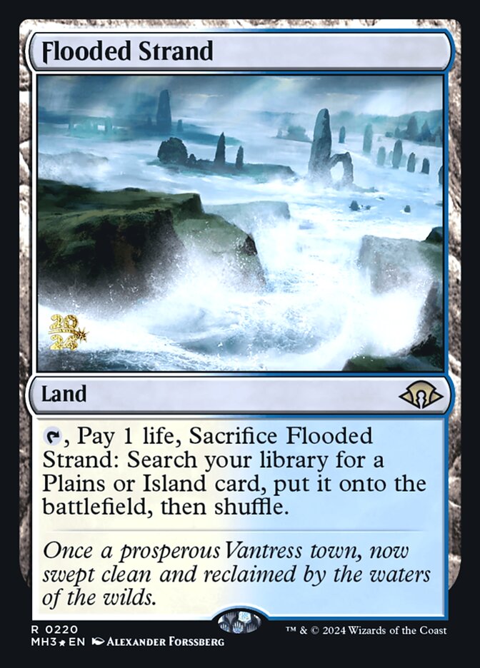 Flooded Strand - Foil - Prerelease Promo