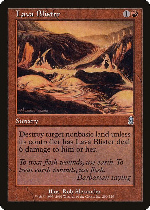 Lava Blister - Foil
