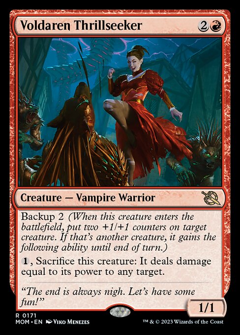 Voldaren Thrillseeker - Foil