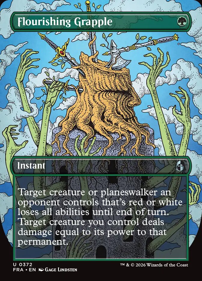 Flourishing Grapple - Foil
