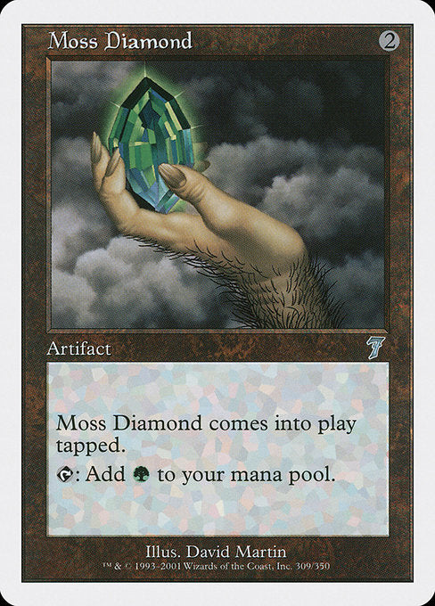 Moss Diamond - Foil