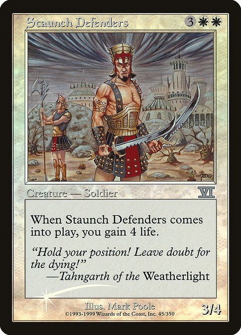 Staunch Defenders - Foil - FNM Promo