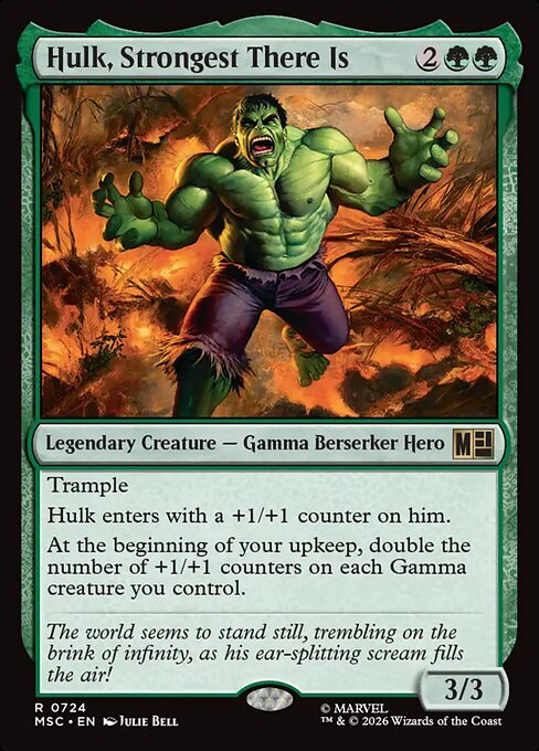 Hulk, Strongest There Is - Foil