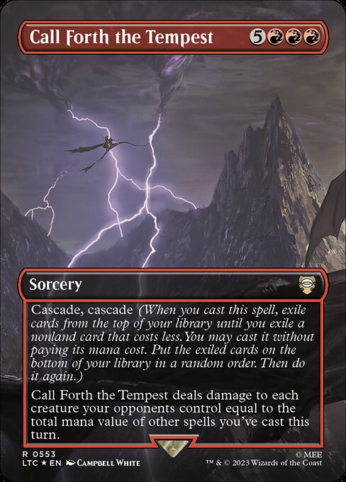 Call Forth the Tempest - Surge Foil