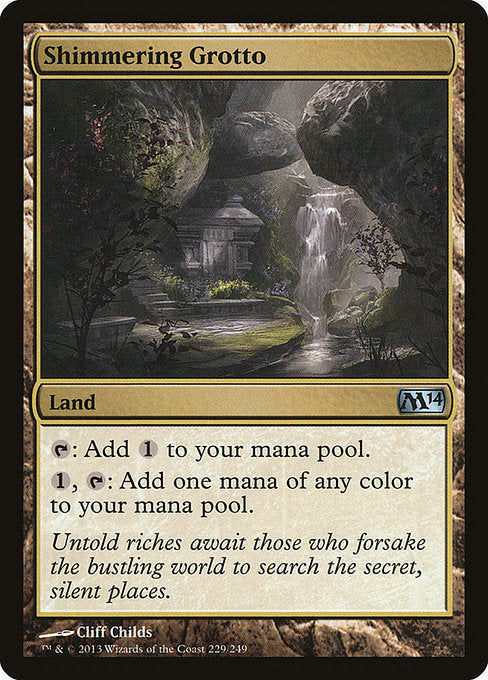 Shimmering Grotto - Foil