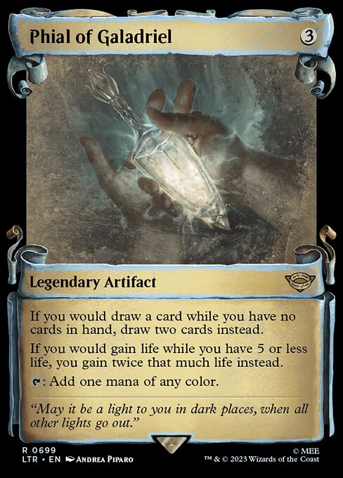 Phial of Galadriel - Silver Foil
