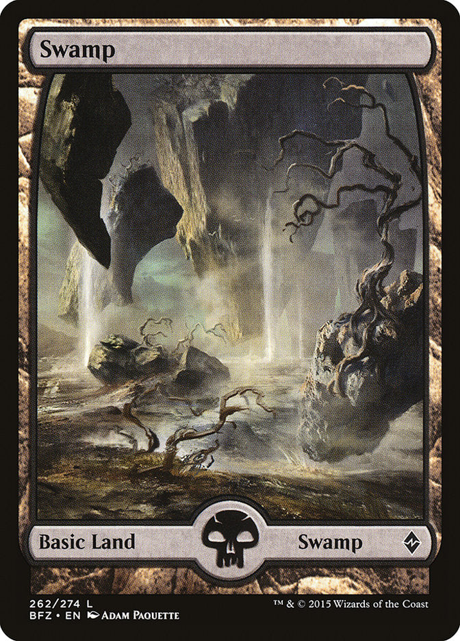 Swamp (262) - Full Art - Foil
