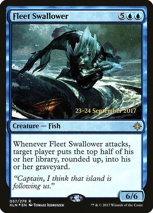 Fleet Swallower - Foil - Prerelease Promo