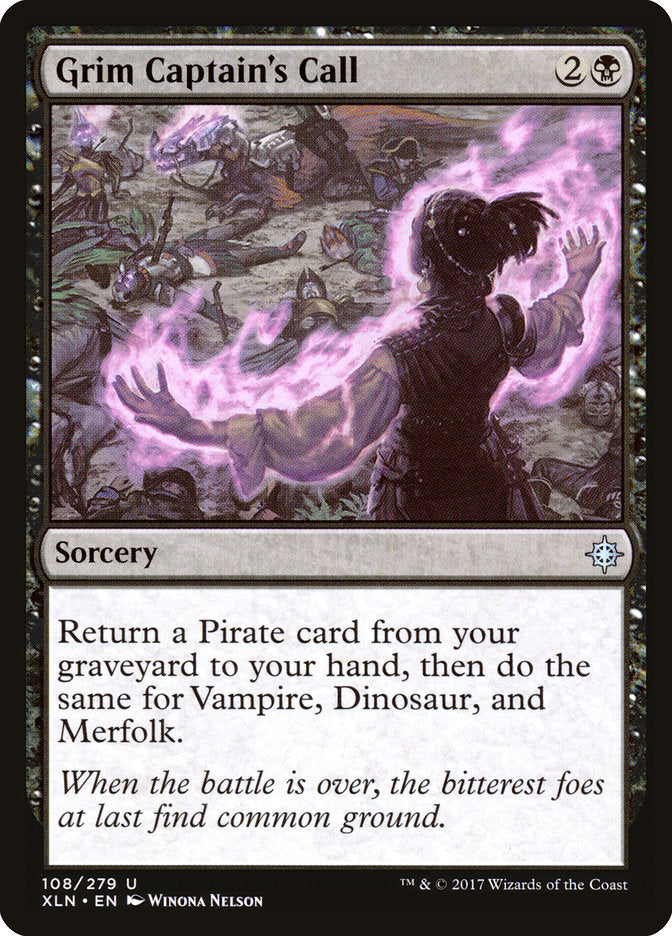 Grim Captain's Call - Foil