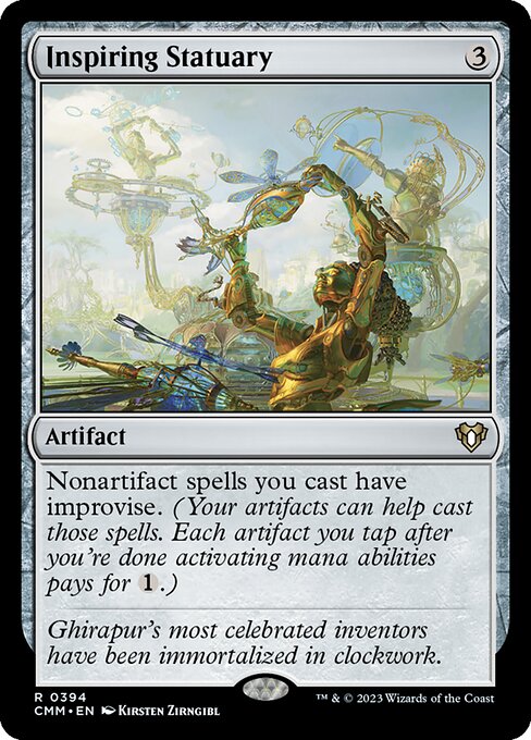 Inspiring Statuary - Foil