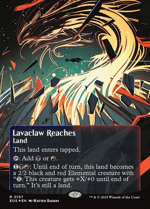 Lavaclaw Reaches - Galaxy Foil