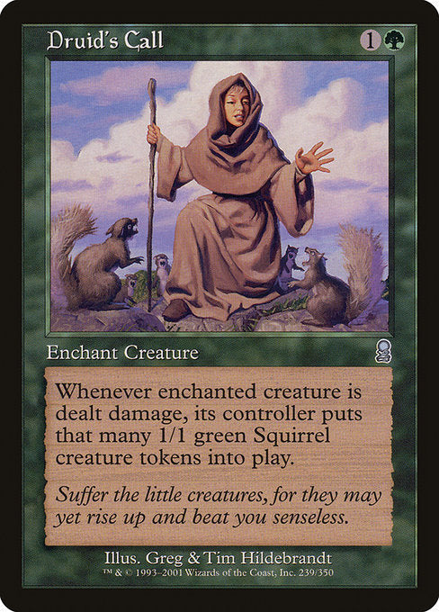 Druid's Call - Foil