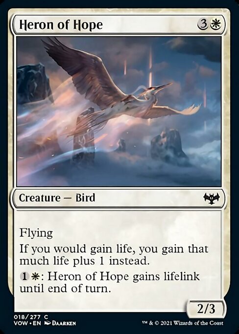 Heron of Hope - Foil