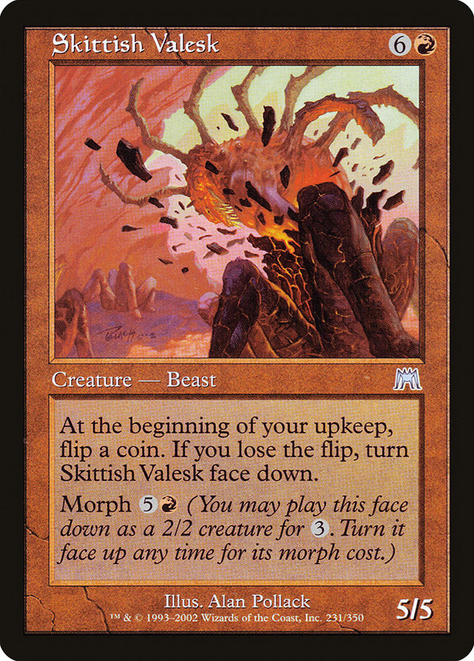 Skittish Valesk - Foil