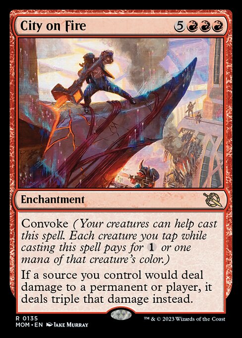 City on Fire - Foil