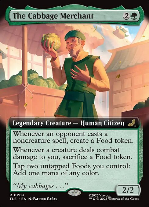 The Cabbage Merchant - Foil