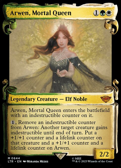 Arwen, Mortal Queen - Silver Foil