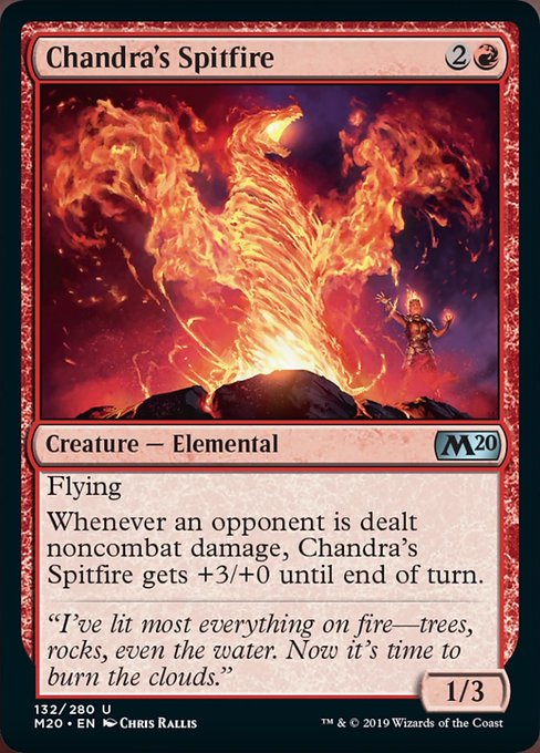 Chandra's Spitfire - Foil