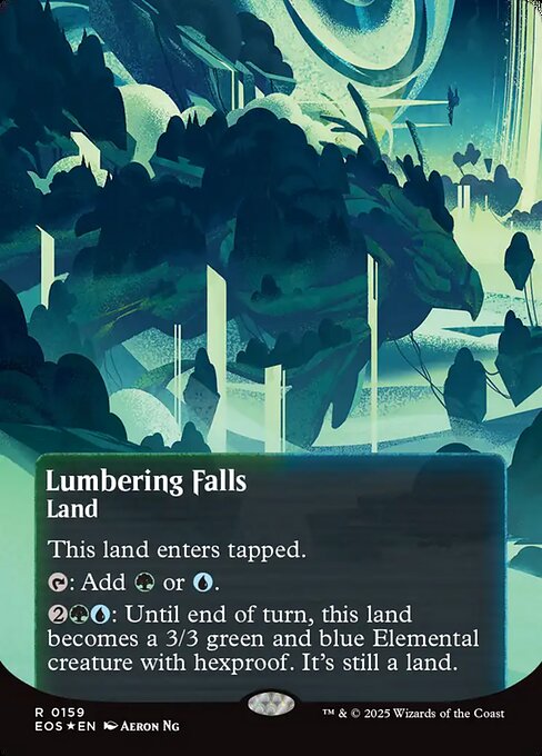 Lumbering Falls - Galaxy Foil