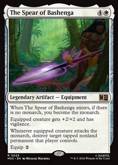 The Spear of Bashenga - Surge Foil