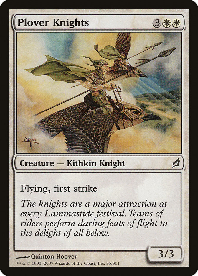 Plover Knights - Foil