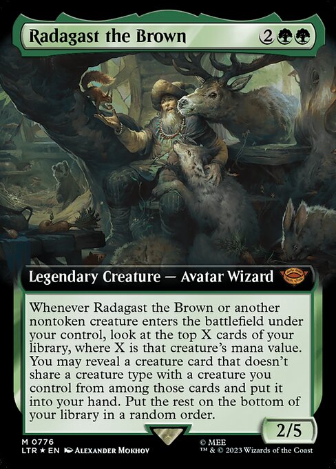 Radagast the Brown - Surge Foil