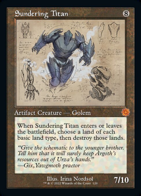 Sundering Titan - Foil