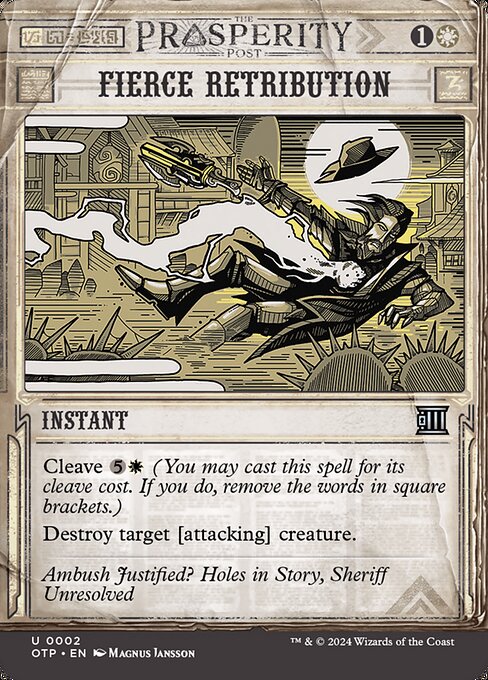 Fierce Retribution - Foil