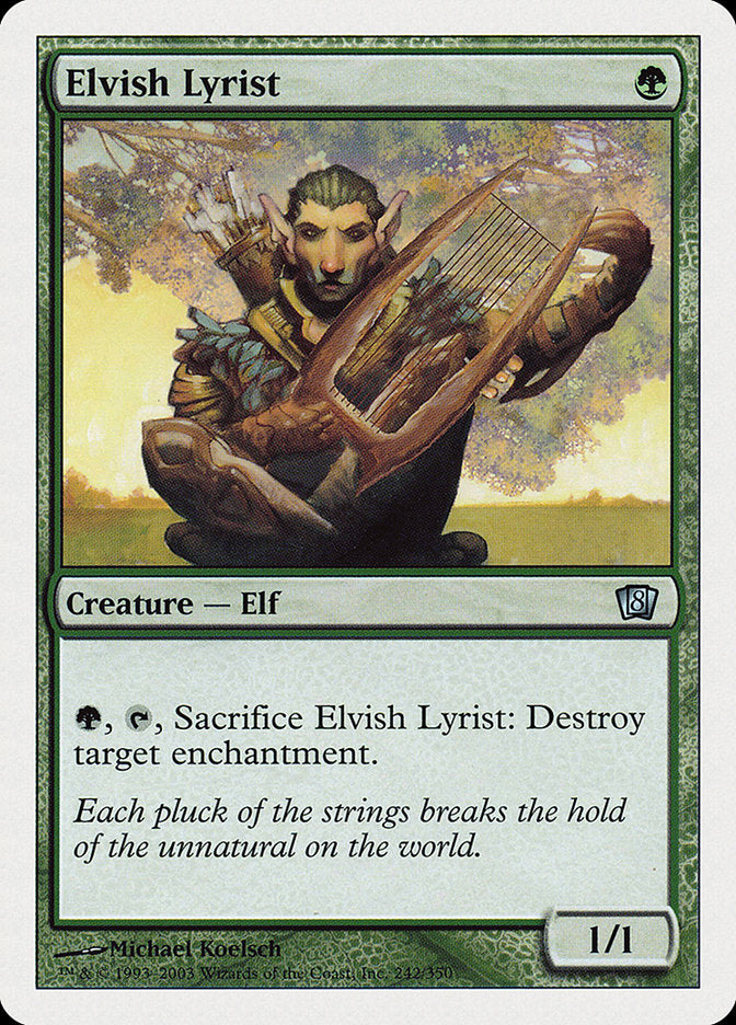 Elvish Lyrist - Foil
