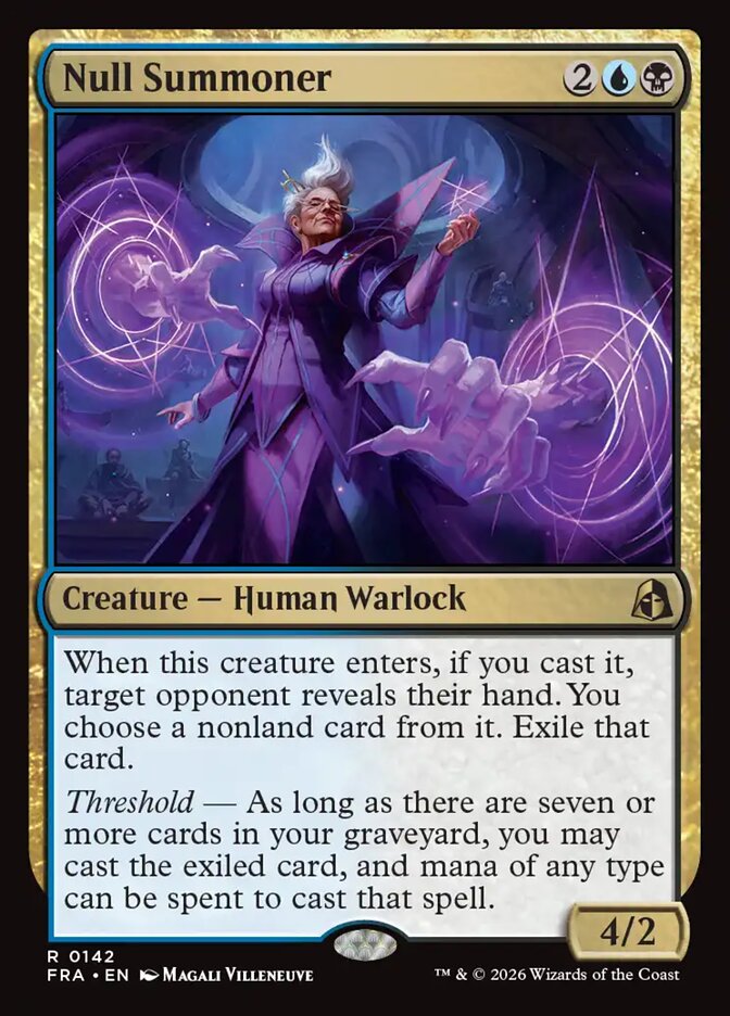Null Summoner - Foil