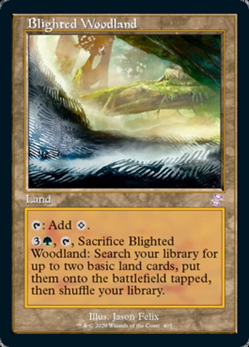 Blighted Woodland - Foil