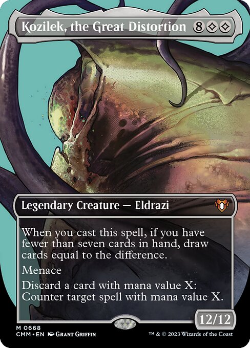 Kozilek, the Great Distortion - Foil