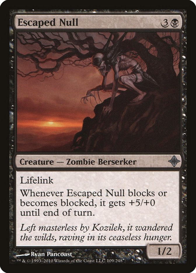 Escaped Null - Foil