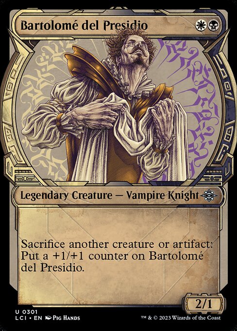 Bartolome del Presidio - Foil