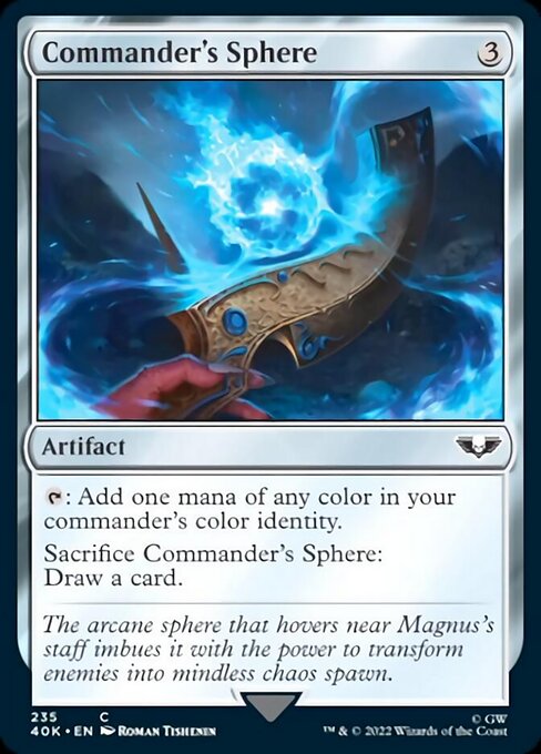 Commander's Sphere (235) - Surge Foil