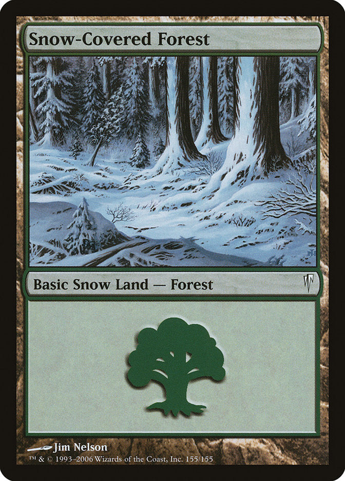 Snow-Covered Forest - Foil