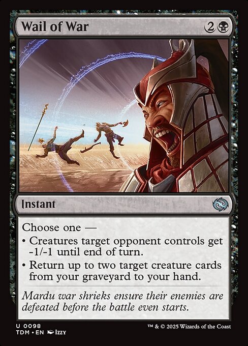 Wail of War - Foil