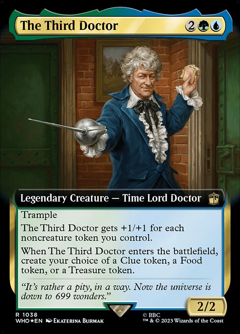The Third Doctor - Surge Foil