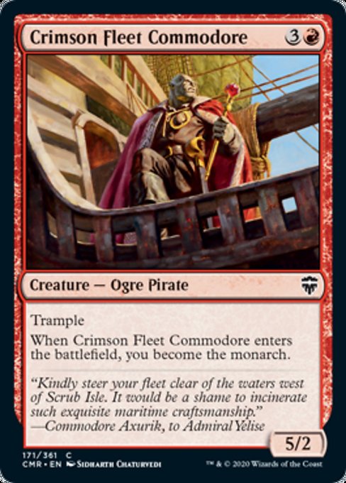 Crimson Fleet Commodore - Foil