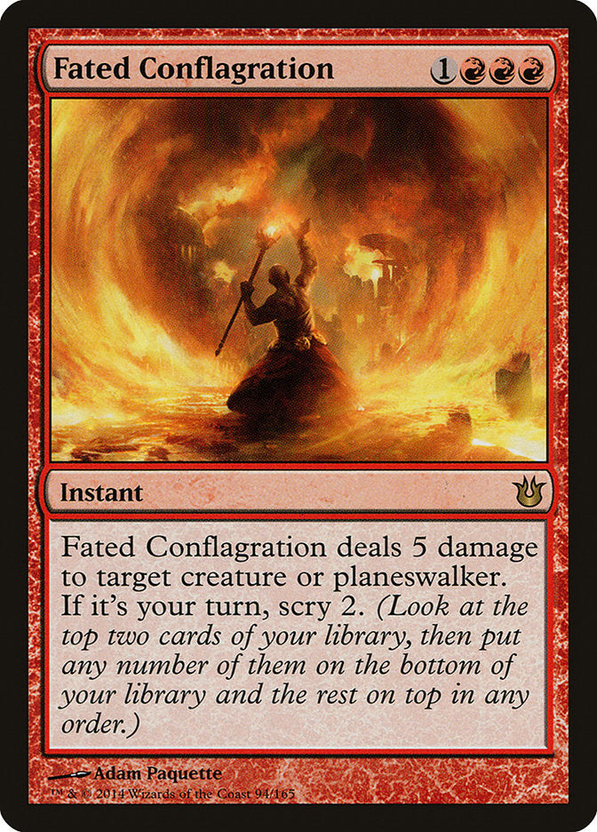 Fated Conflagration - Foil