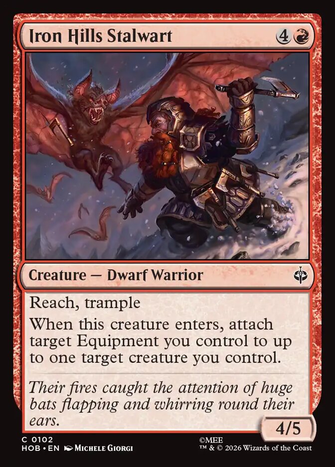 Iron Hills Stalwart - Foil